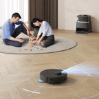 DEEBOT T30 OMNI Aspirateur Robot Laveur Noir avec Cartographie (IA, Mini, Puissant)