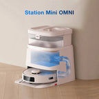 DEEBOT T30 OMNI Aspirateur Robot Laveur Noir avec Cartographie (IA, Mini, Puissant)