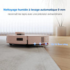 DEEBOT T30 OMNI Aspirateur Robot Laveur Noir avec Cartographie (IA, Mini, Puissant)